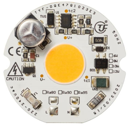 Ηλεκτρονική μονάδα LED AC COB 10W 210-240V 50Hz χωρίς λειτουργία εξασθένησης του οδηγού